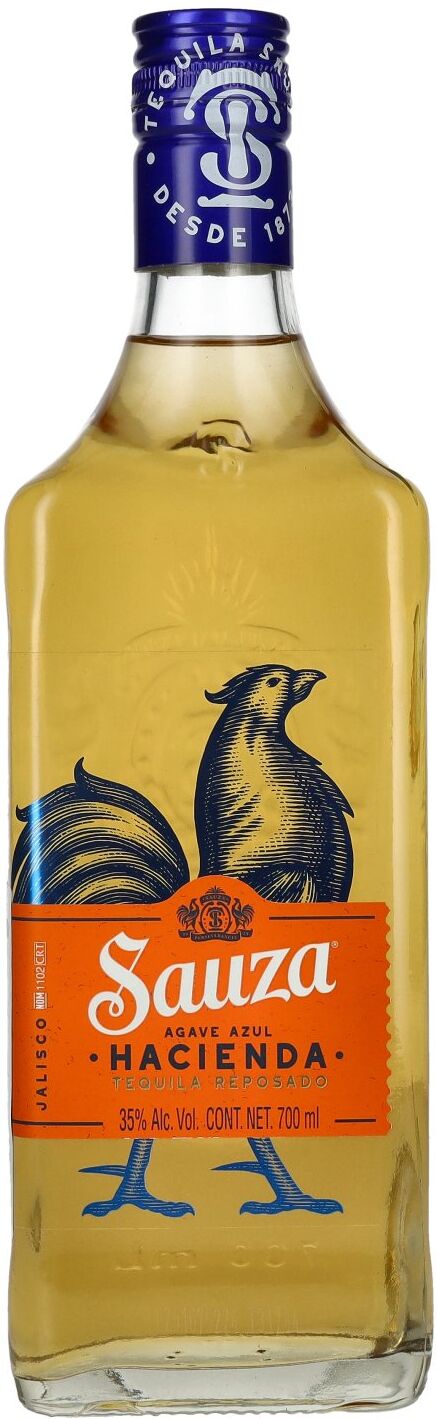 Sauza Hacienda Tequila Reposado Agave Azul 35% Vol. 0,7l