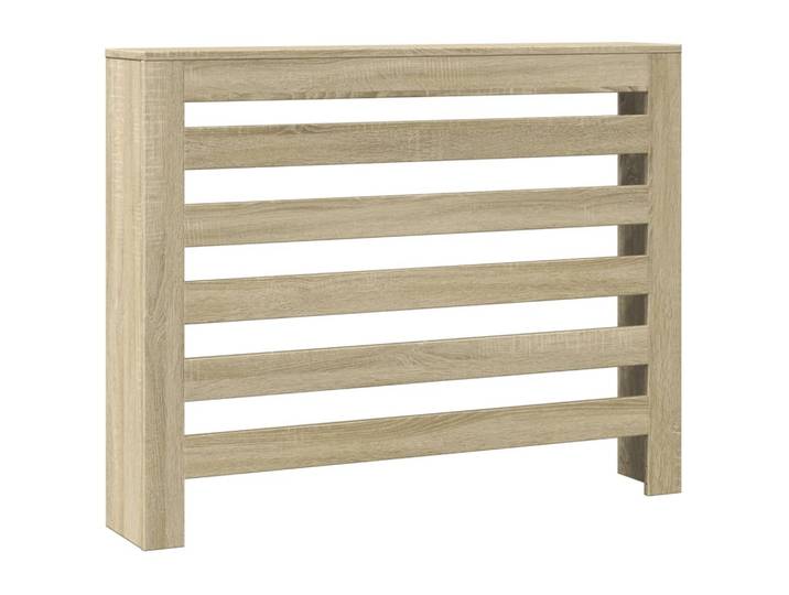 vidaXL Habillage de radiateur Chêne Sonoma 104x20x82 cm Bois composite