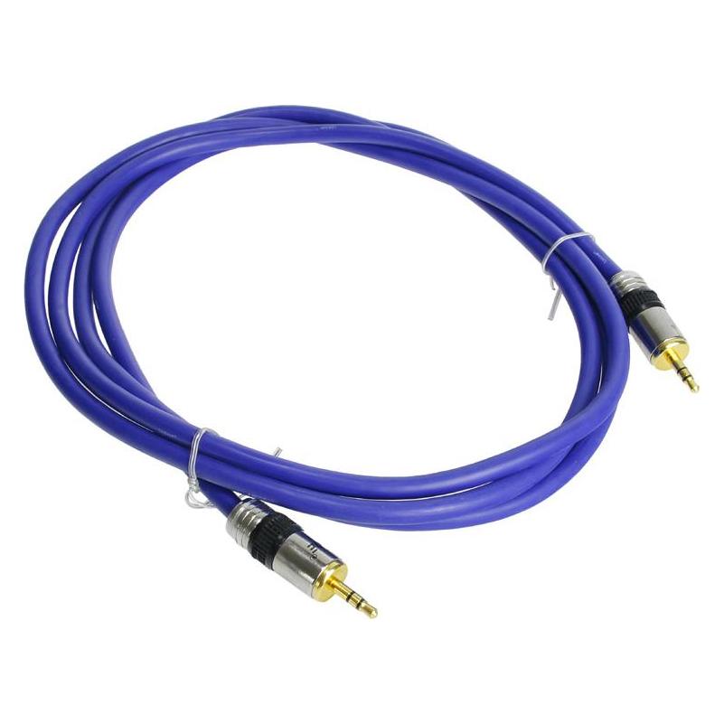 InLine Klinke PREMIUM Audiokabel 2m PREMIUM Qualitaet 3,5mm St/St 2m Stereo vergoldete Kontakte d... (2 m, AUX Kabel) (99952P)