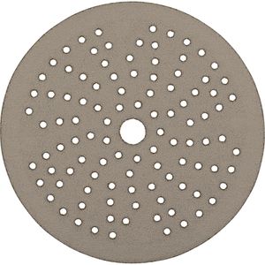 Wolfcraft Schleifpapier 1108000, Körnung 120, 125mm Ø, 5 Schleifscheiben, für Holz und Metall