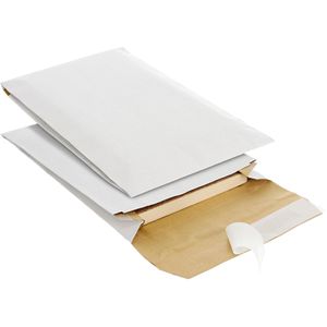 Mailmedia Polsterversandtaschen K-Pack, Format B5, 171 x 248mm Innenmaß, weiß, haftklebend, 100 Stück