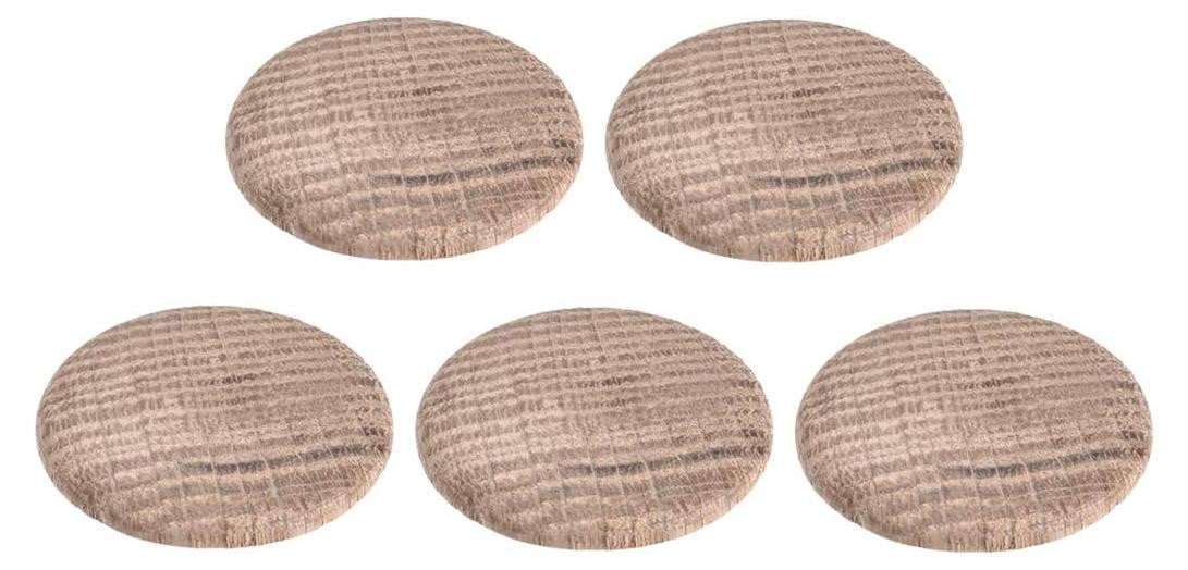 Dripio Houten dopjes van eikenhout, 5 stuks, 25 x 35 mm