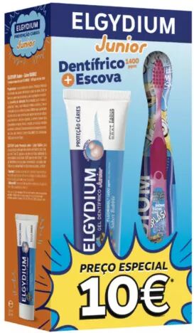 Elgydium Kit Junior Pasta + Cepillo