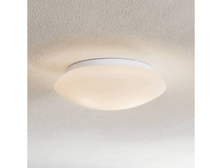 Deckenlampe Gjovik Argon, dimmbar, weiß / opal, für Wohn- / Esszimmer, Glas, Modern, Deckenlampe