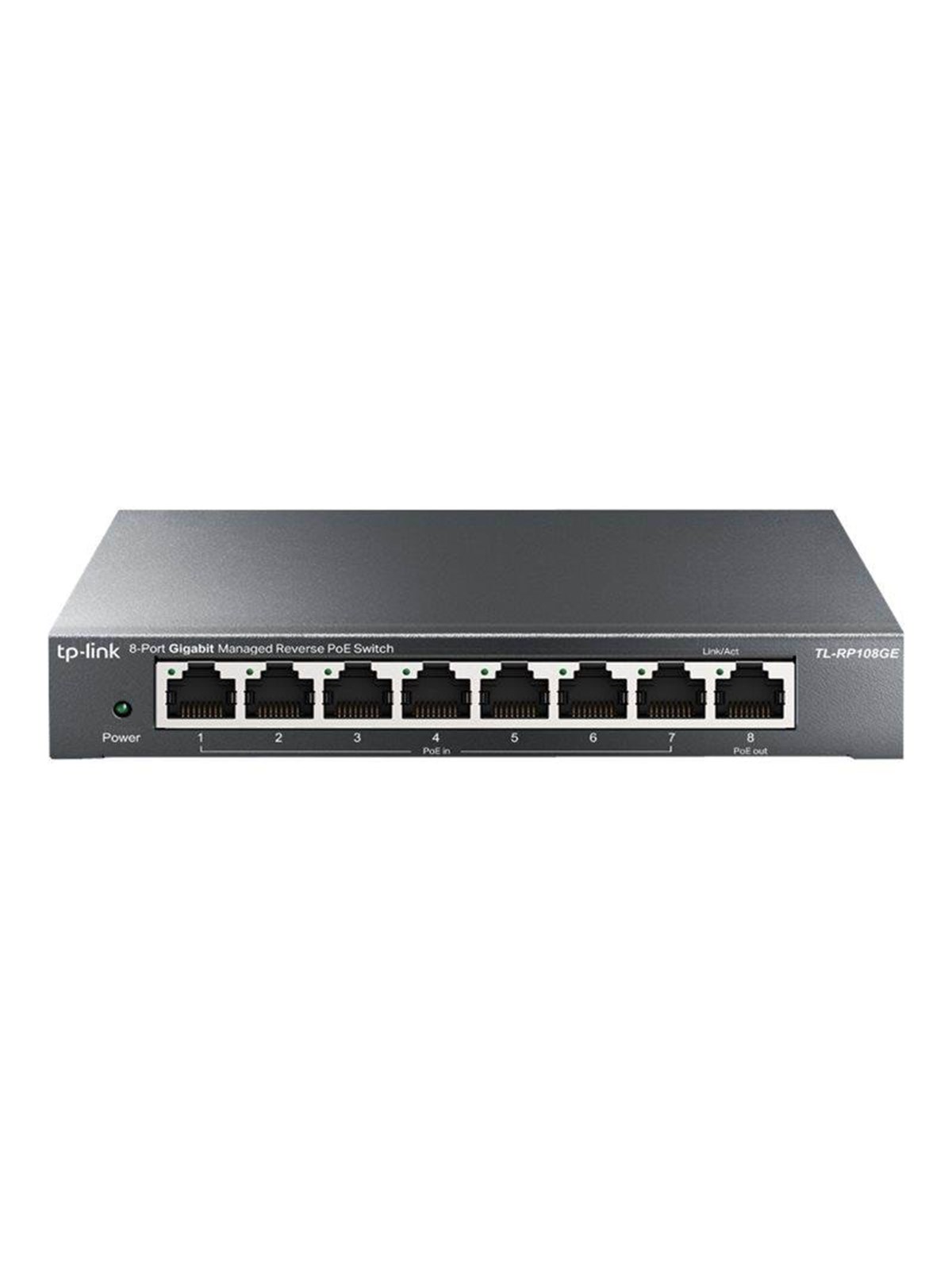 TP-Link TL-RP108GE 8-Port Gigabit Managed Reverse PoE Switch
