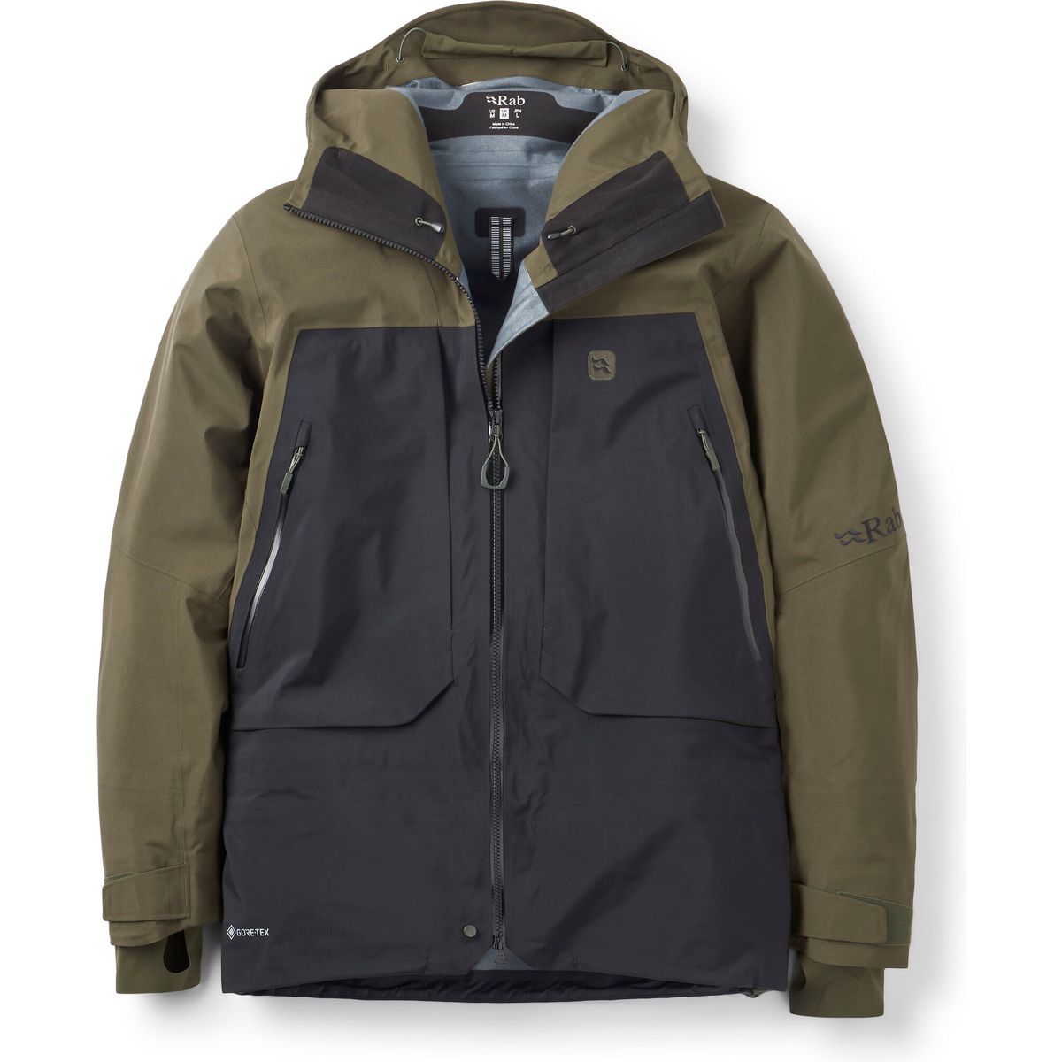 Rab Khroma Converge Jacket army/black (ABK) XL QFG-27-ABK-XLG