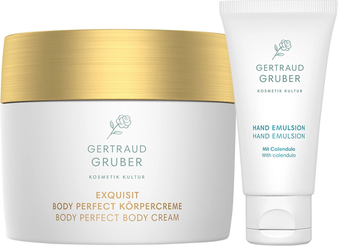 230ml GERTRAUD GRUBER Verwöhnmomente Körperpflegeset (Körpercreme 200ml + Handemulsion 30ml)