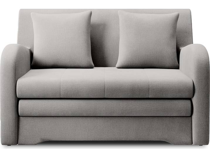 Graues 2-Sitzer-Sofa ARIO, ausziehbar