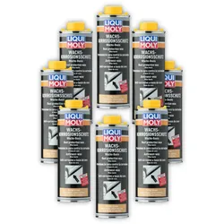 8x Korrosionsschutz LIQUI MOLY 6104 Wachs Konservierungswachs braun/transparent 1L