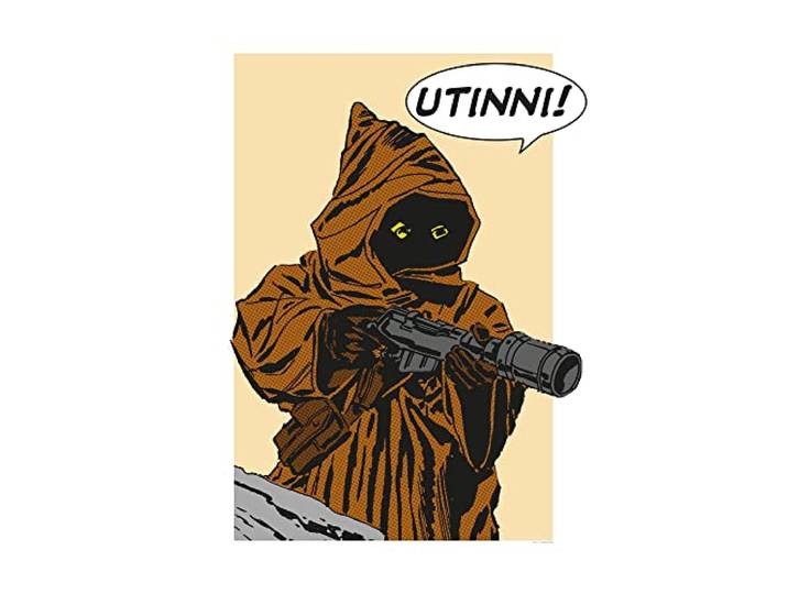 Komar Star Wars Classic Comic Quote Java – Taille : 50 x 70 cm Tableau mural (sans cadre)