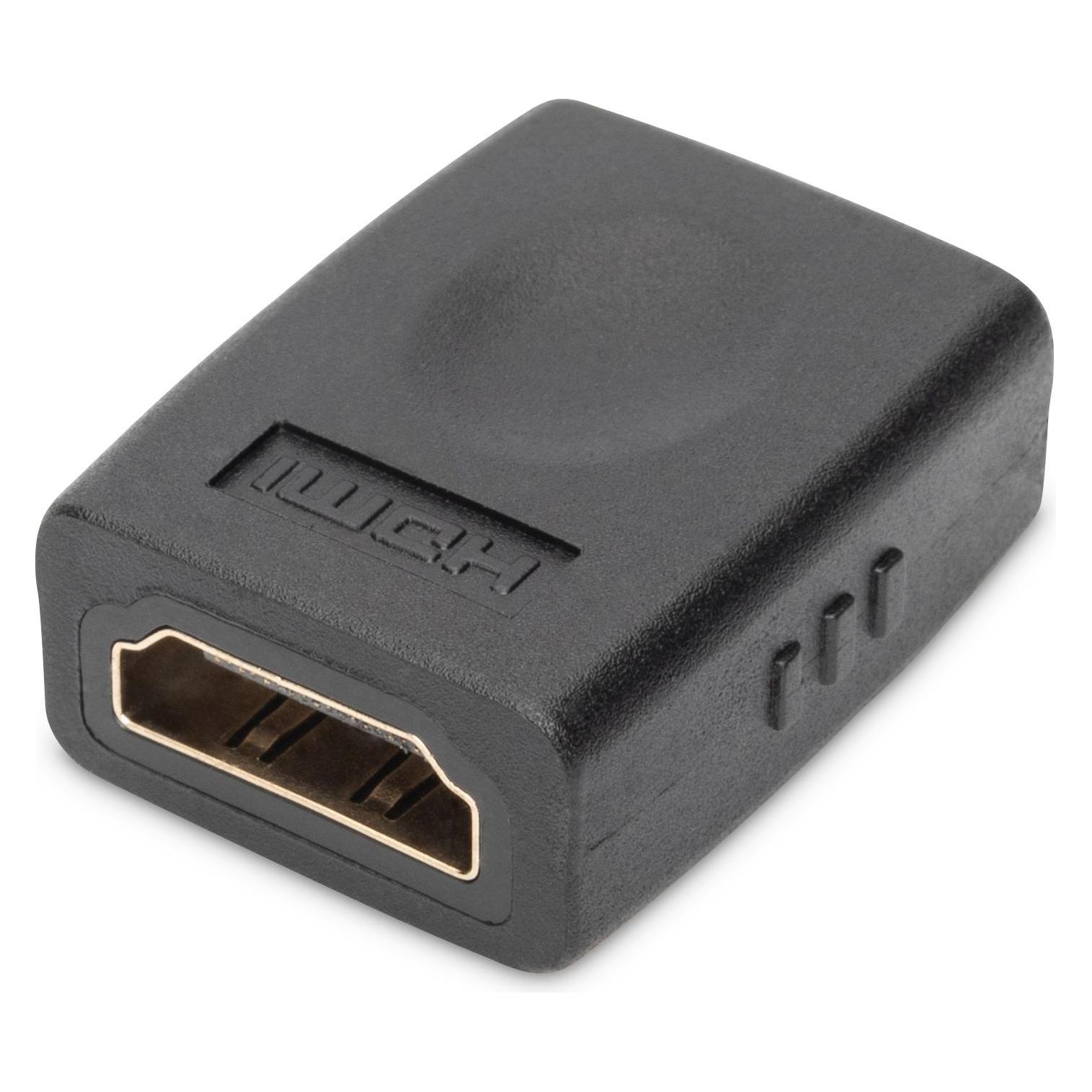 Digitus ASSMANN HDMI Adapter Typ A Bu/Bu Ultra HD 60p sw (AK-330500-000-S)
