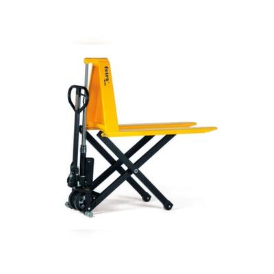 Fetra Scheren-Hubwagen, Tragl. 1000kg, Gabel L 1165mm, Trag B 540mm, Lenkräder PU