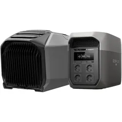 EcoFlow WAVE 3 Tragbares Klimagerät - WAVE 3 + DELTA 3 Max
