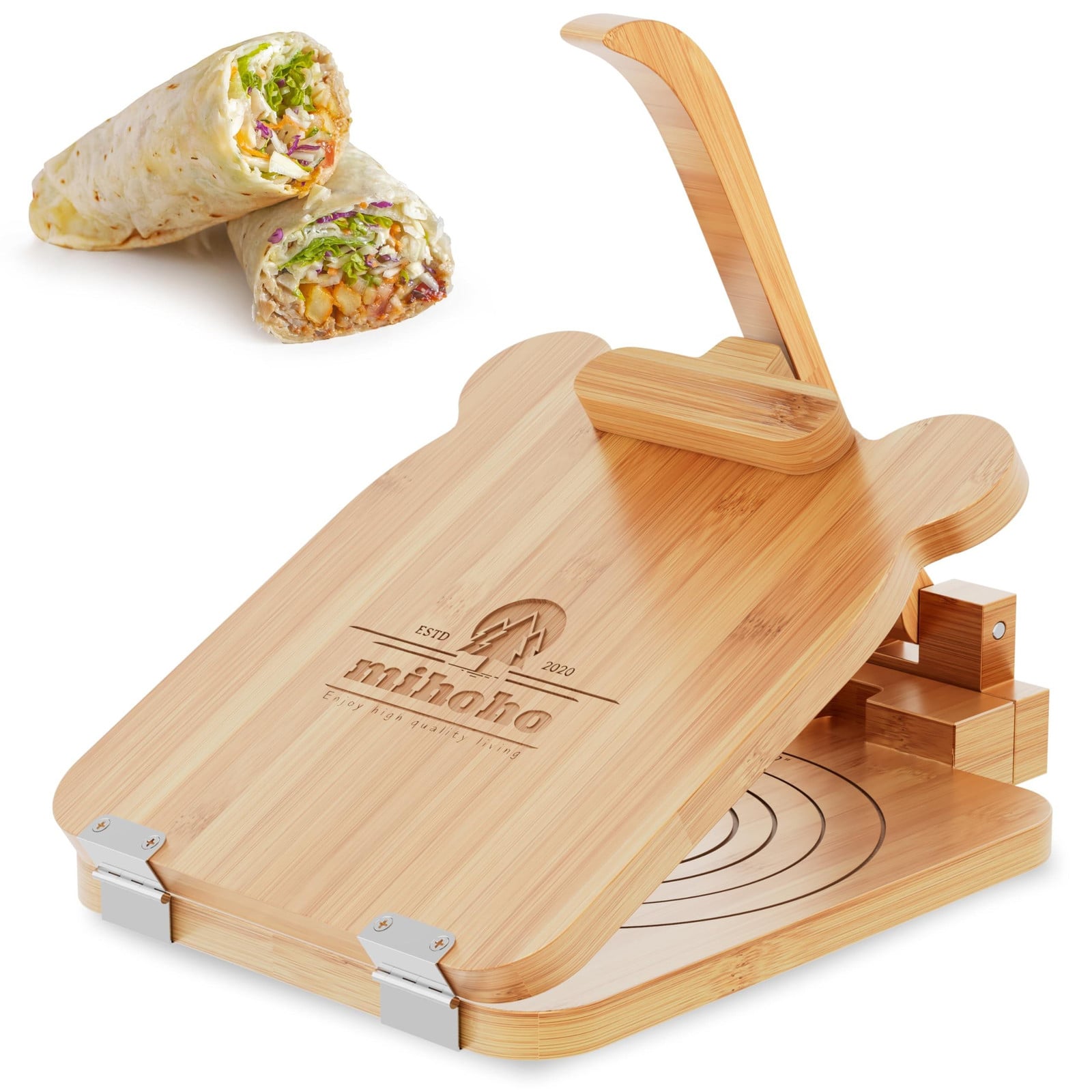 Houten Tortilla Pers voor Thuisgebruik