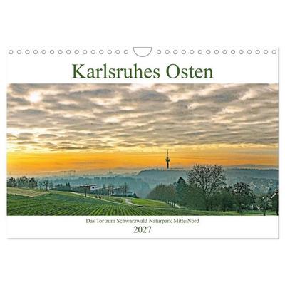 Karlsruhes Osten (Wandkalender 2027 DIN A4 quer), CALVENDO Monatskalender