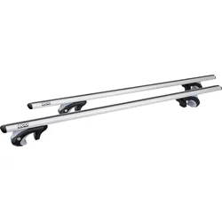 Eco Alubase 135 - universeller Aluminium-Dachträger mit Schienen und Schlössern