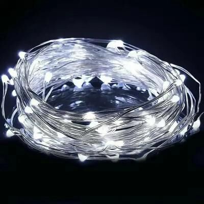 Uplift Picks Portable Battery Fairy Lights For Effortless Bedroom Garden Wedding Ambiance Anywhere white 20 M