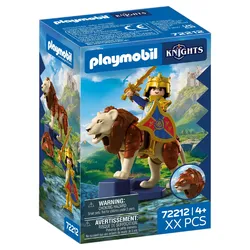 PLAYMOBIL 72212 Knights Löwe mit goldenem Ritter