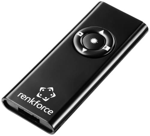 Renkforce RF-PLP-200 Kabellos Presenter inkl. Laserpointer