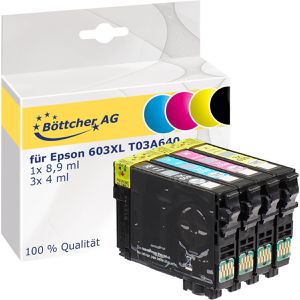 kompatibel für Epson 603XL Multipack T03A640 Druckerpatronen