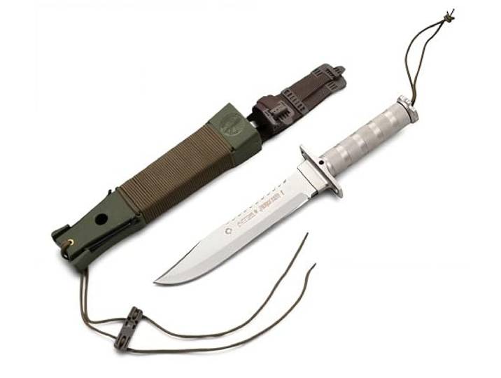 Aitor Jungle King I White Silver Messer Outdoor Survival