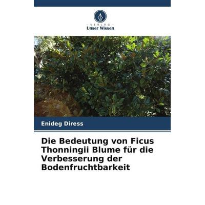 Die Bedeutung von Ficus Thonningii Blume für die Verbesserung der Bodenfruchtbarkeit, Taschenbuch von Enideg Diress, Verlag Unser Wissen,