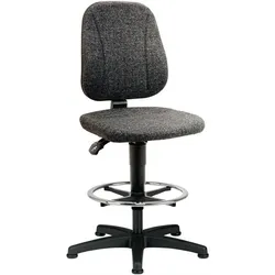 interstuhl Arbeitsdrehstuhl Unitec Bodengleiter + Fußring - 9651-CI11