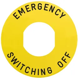 Schneider Electric Schild D60mm ZBY9360