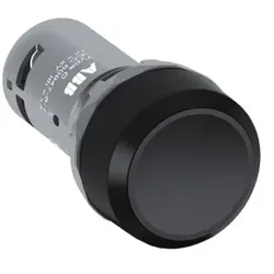 ABB CP2-10B-02 Drucktaster, rastend, flach, schwarz, 2 Öffner 1SFA619101R1056