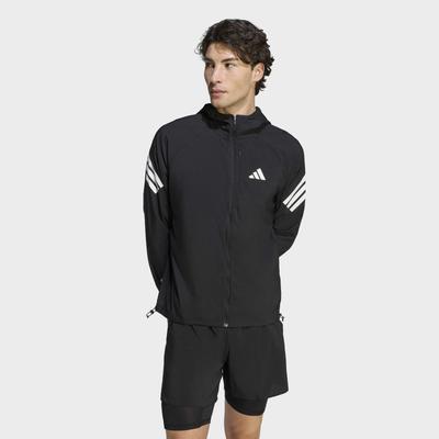 Laufjacke ADIDAS PERFORMANCE "ADI365 3S JKT M", Herren, Gr. XL, schwarz, Obermaterial: 100% Polyester, Jacken