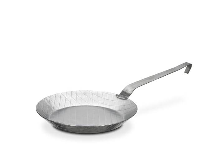 GSW 860567 Gastro Traditionell, Eisen geschmiedete Brat-Pfanne - ⌀28 cm, Grau