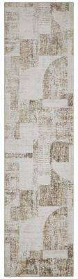 KALATY Monarch Sandstone Geometric Area Rug
