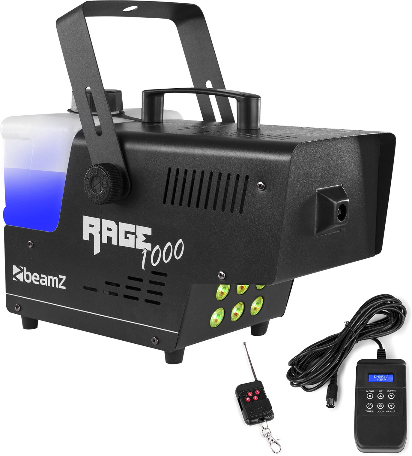 Beamz Rage 1000led Nebelmaschine Mit Timer-Steuerung