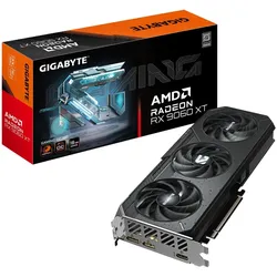 GIGABYTE Radeon RX 9060 XT GAMING OC 16G Grafikkarte - 16GB GDDR6, 128bit, PCI-E 5.0, 3320 MHz Kerntakt, 2 x DisplayPort, 1 x HDMI, GV-R9060XTGAMING OC-16GD