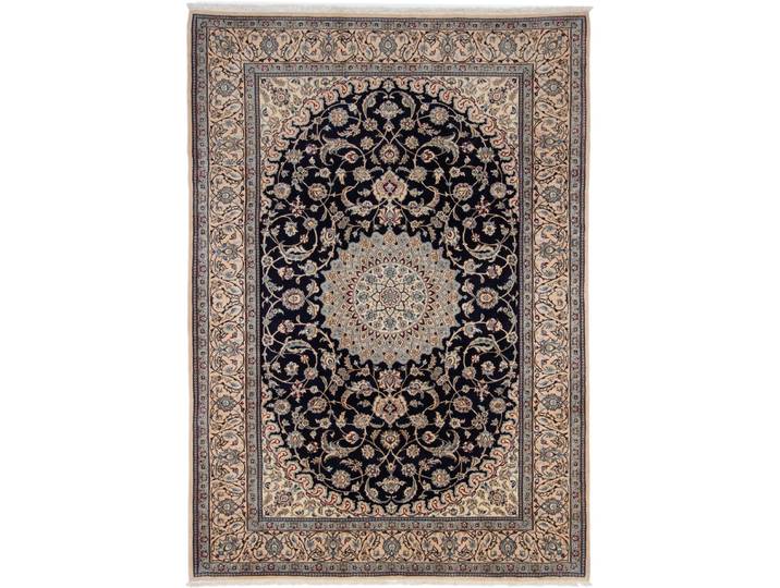 Nain Teppich 203x289 Handgeknüpft Orientteppich Wolle