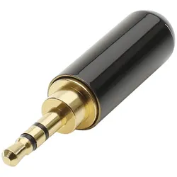 HICON Mini-Klinke (2,5mm) 3-pol Metall-Stecker, gerade