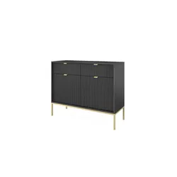 Sideboard   ¦ schwarz ¦ Maße (cm): B: 104 H: 83