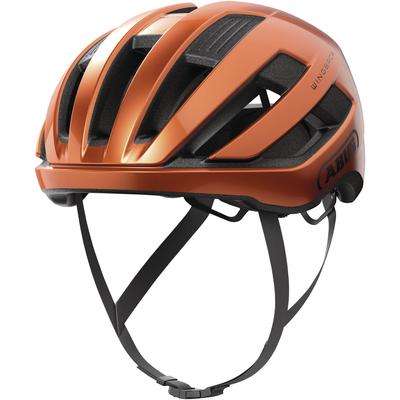 Fahrradhelm ABUS "WINGBACK" Gr. S, orange (goldfish orange), Helme, S Kopfumfang: 51cm - 55cm