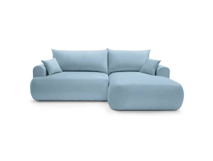 Ovo Ecksofa mit Schlaffunktion, L-Form, rechtsseitig, mit