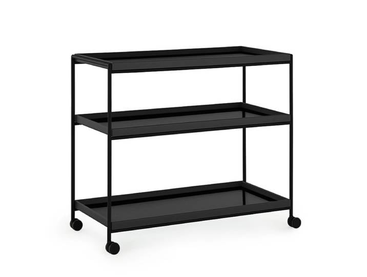 Kartell TRAYS Servierwagen matt lackiert 80x40 cm