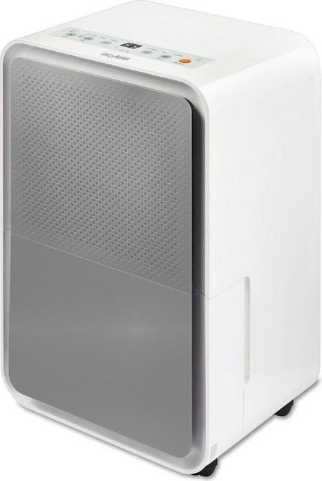Luchtbevochtiger Stylies Regulus, 2,5 liter tank, wit/grijs