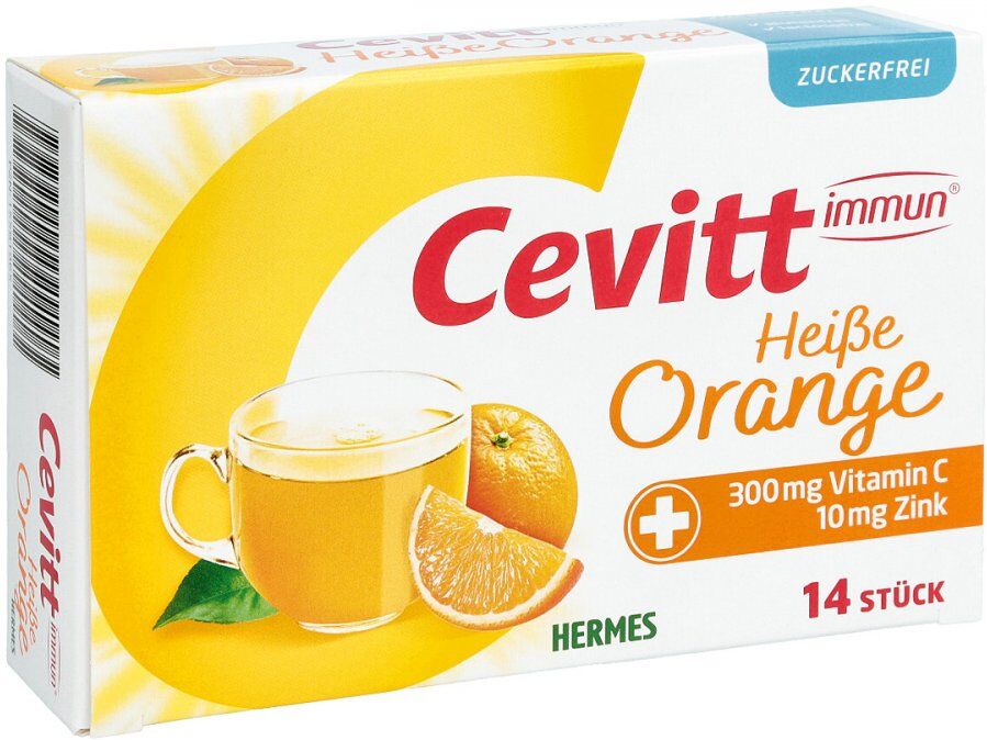 Cevitt immun heisse Orange zuckerfrei Granulat