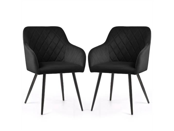 stuhl Set – VELTO – Schwarz