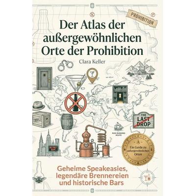 Der Atlas der außergewöhnlichen Orte der Prohibition, Gebundene Ausgabe von Clara Keller, BoD - Books on Demand, 978-3-695-38312-2