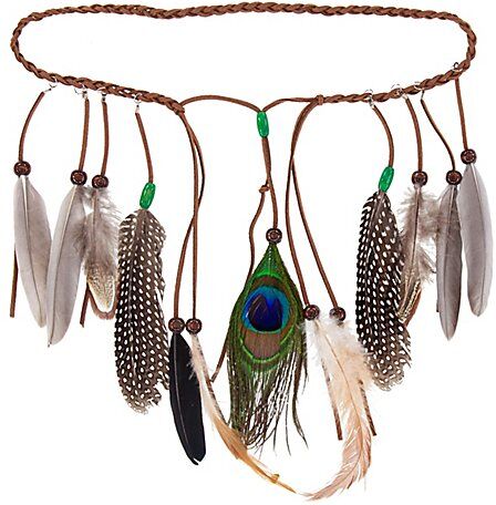 Haarschmuck "Indianer", natur