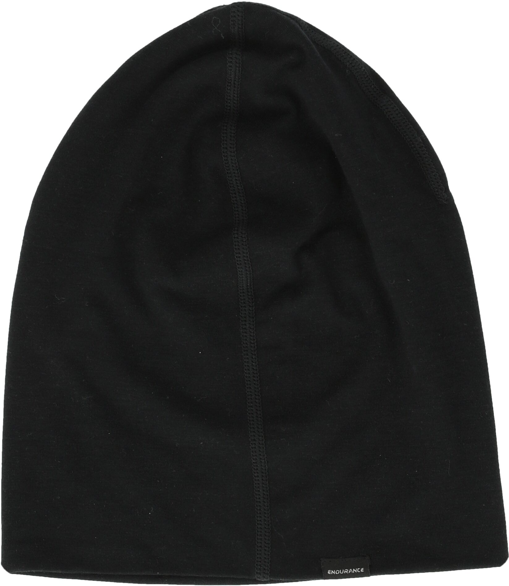 Beanie ENDURANCE "Gesell", Damen, schwarz, Wolle, unifarben, Mützen Beanie, für vielseitigen Outdoor-Sport
