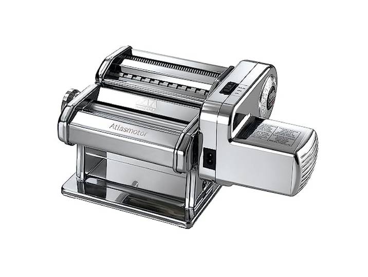 Marcato Atlasmotor Machine à Pâtes avec Moteur\, Argenté