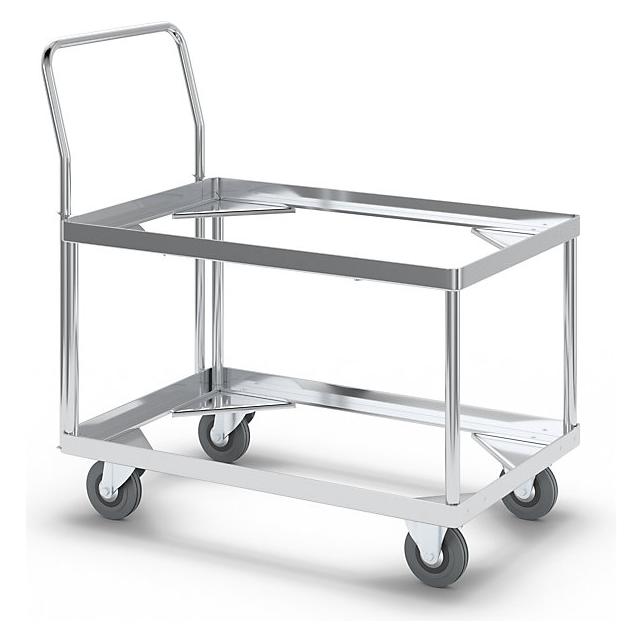 kaiserkraft Alu-Fahrgestell, Ladehöhe 440 mm (150 kg) (228091364)