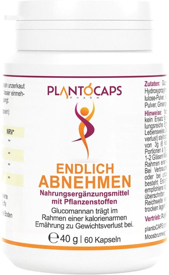 Plantocaps Endlich Abnehmen Kapseln 60stk