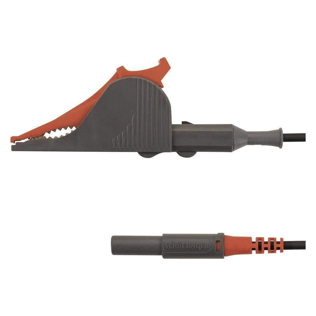 Schutzinger Schützinger KML 7852 Au / SAK / 150 / RT Messleitung (Stecker 4 mm - Kelvin-Klem (KML 7852 Au / SAK / 150 / RT)